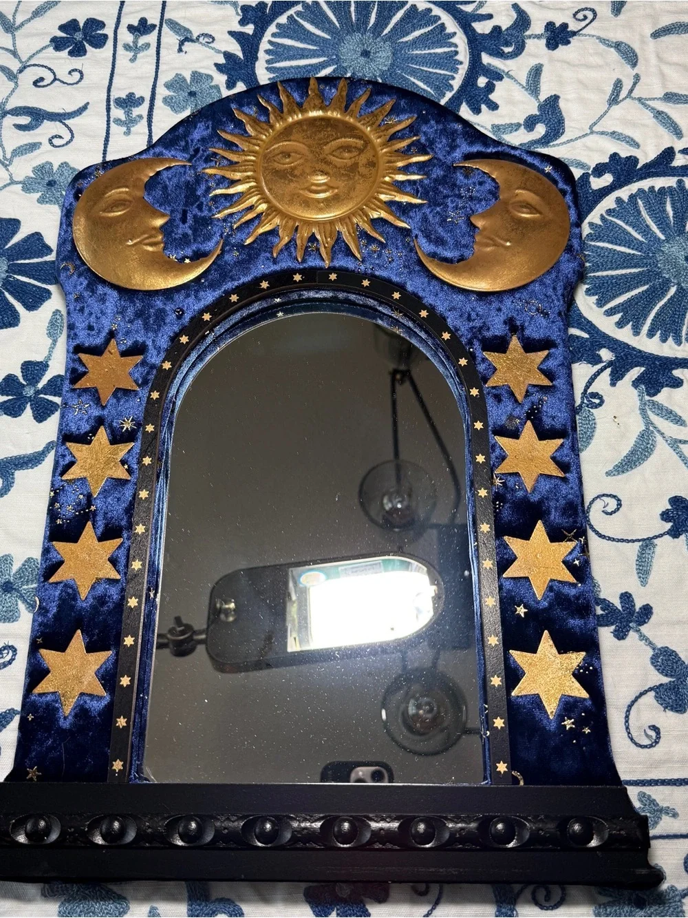 Michaels Bound By Magic Celestial Wall Mirror Moon Sun Stars Witch Whimsy Decor